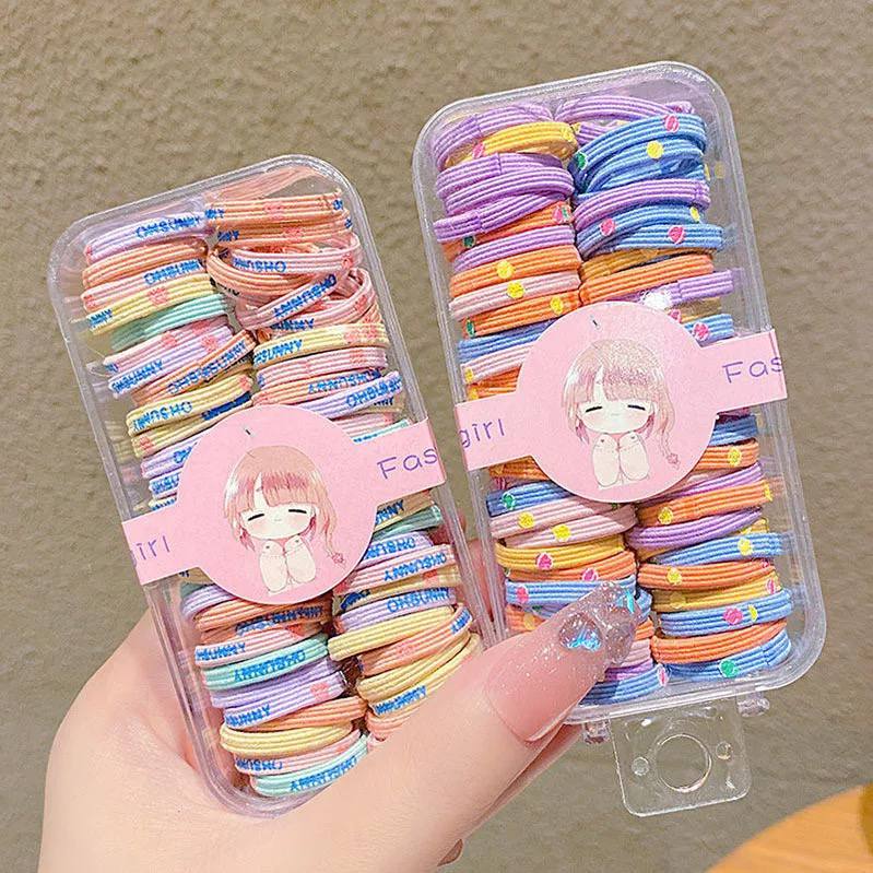 ខ្សែចងសក់ក្មេង ១ប្រអប់មាន៦០ខ្សែ